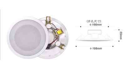 全鐵一體化吸頂喇叭（6W/10W）CS-605