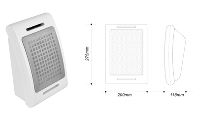 塑料壁掛音箱（10W） BS-910